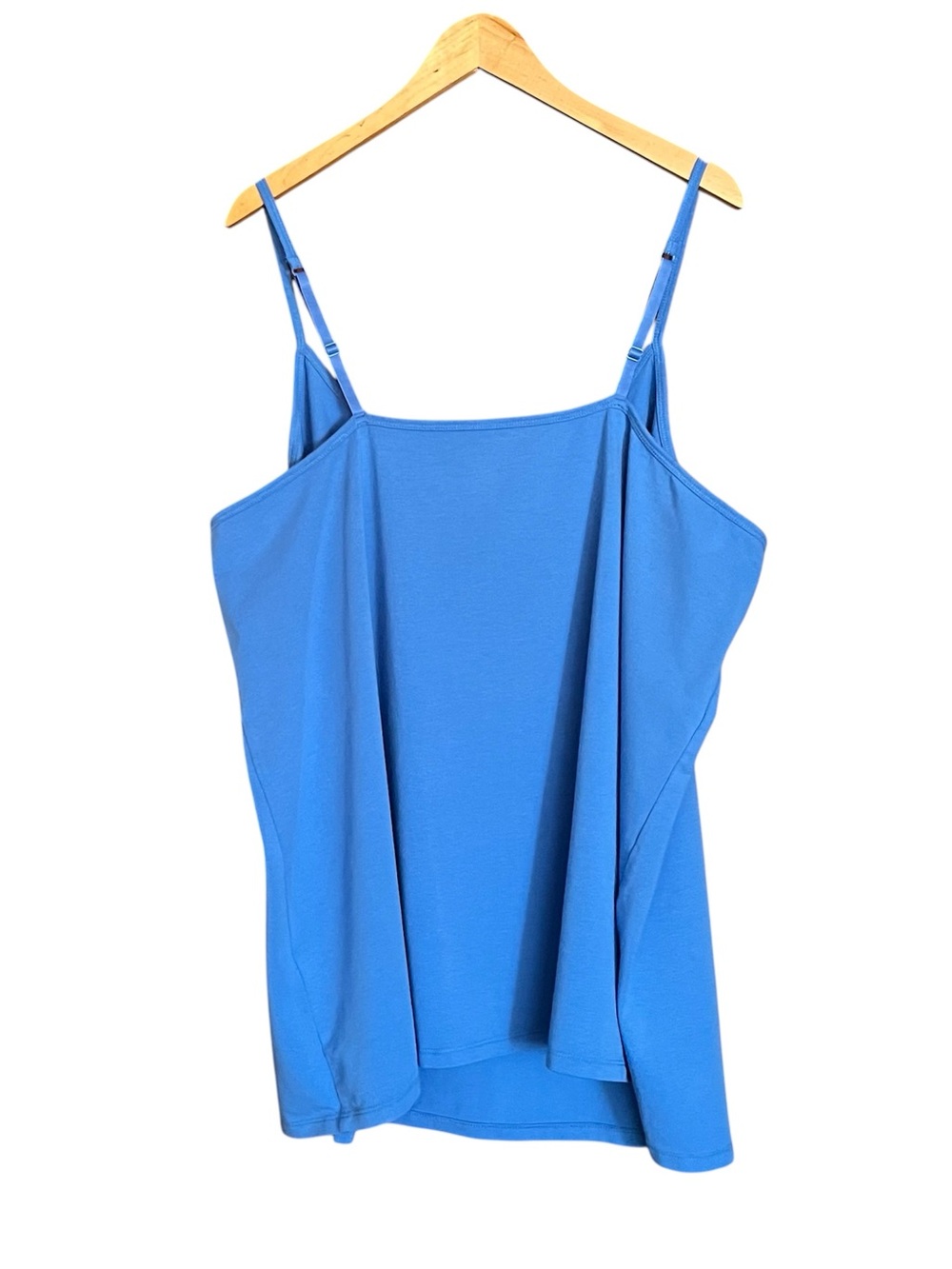2/$20 - 5X - Blue Spaghetti Strap Tank Top